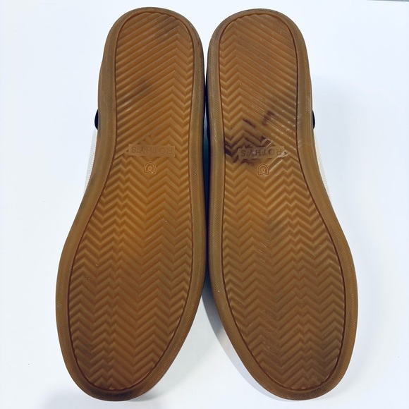 Rothy’s The RS01 Hudson Beige White Black Knit Low Top lace up sneakers men's 12 - Picture 15 of 15